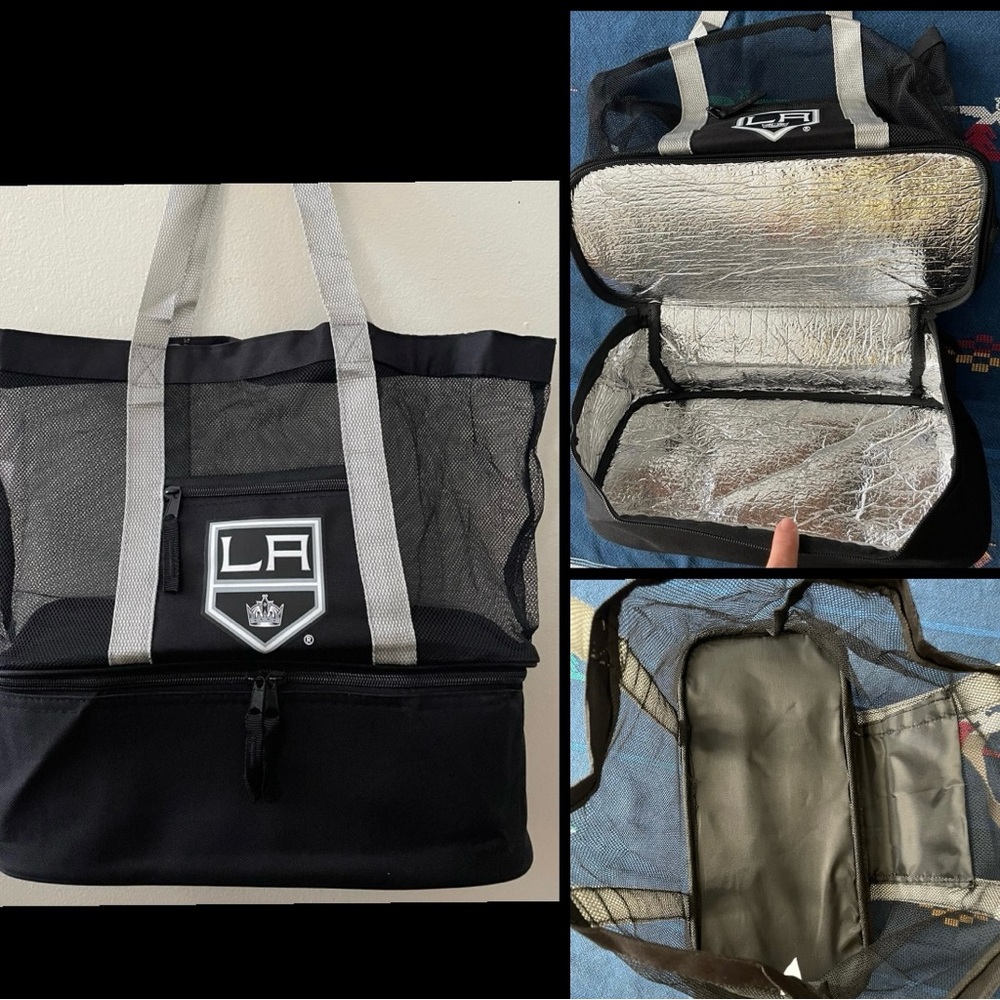 LA Kings insulated tote bag / hard to find pre-owned / excellent condition